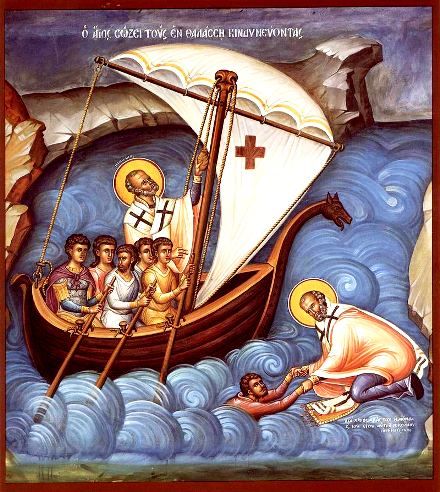 Як Святий Миколай морякам допомагав: над водою і під водою